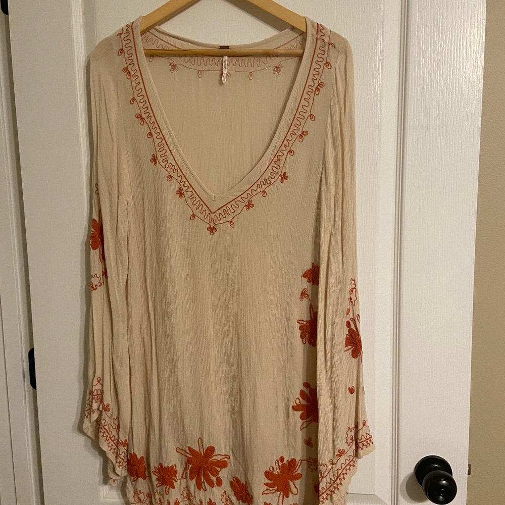 Free People Embroidered Women's Tunic